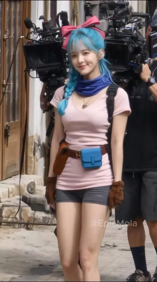 《龙珠》真人版片场照片曝光 AI生成画面引发热议-图4 《龙珠》真人版片场照片曝光 AI生成画面引发热议-图4