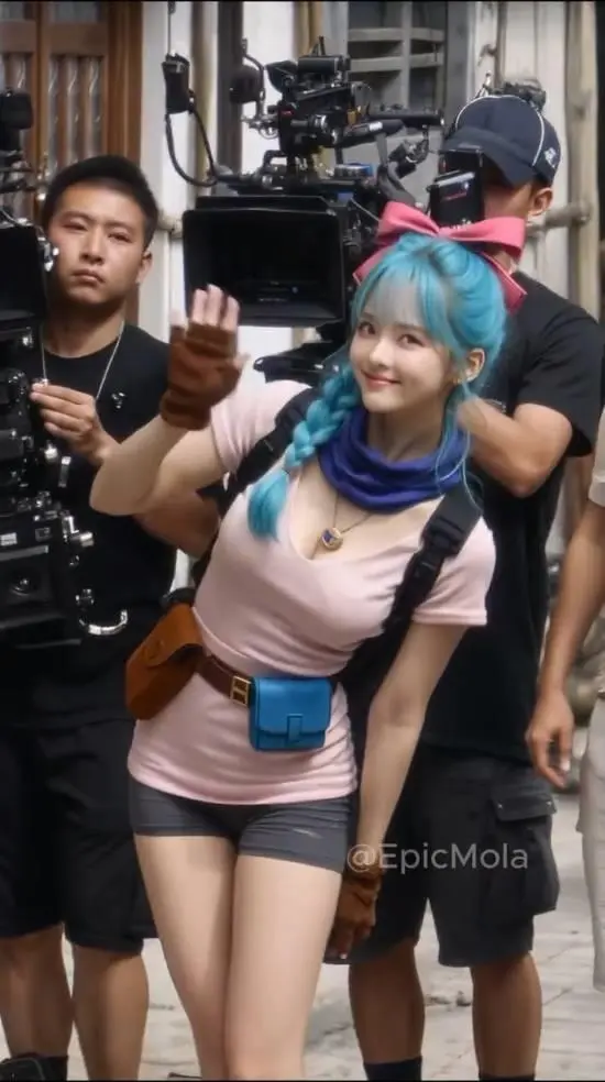 《龙珠》真人版片场照片曝光 AI生成画面引发热议-图6 《龙珠》真人版片场照片曝光 AI生成画面引发热议-图6